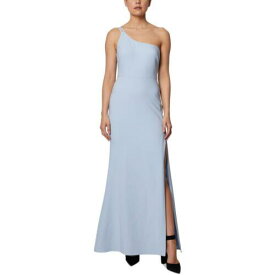 ランドリーバイシェルシーガル Laundry by Shelli Segal Womens Blue Knit Formal Evening Dress Gown 6 レディース