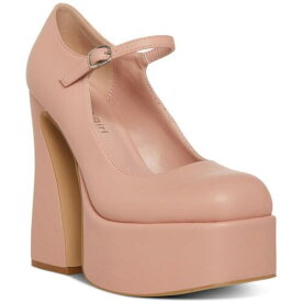 メデン Madden Girl Womens Khloie Faux Leather Buckle Platform Heels Shoes レディース