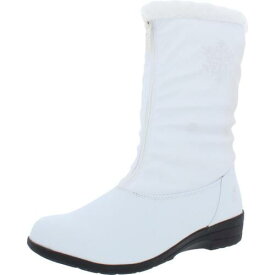 トーツ Totes Womens Nicole White Winter & Snow Boots Shoes 11 Medium (B M) レディース