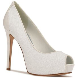 ナインウエスト Nine West Womens Hizzia Gray Glitter Pumps Shoes 6.5 Medium (B M) レディース