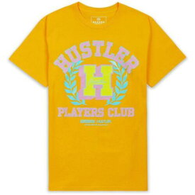 リーズン Reason Mens Yellow Crewneck Graphic Everyday Graphic T-Shirt Top M メンズ