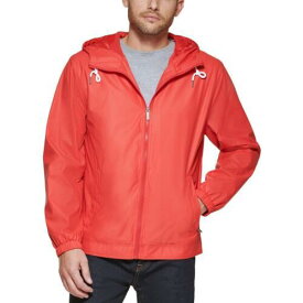 Club Room Mens Red Rubberized Lightweight Raincoat Outerwear XXL メンズ