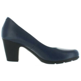 Comfortiva Womens Noxi Navy Round Toe Heels Shoes 11 Wide (C D W) レディース