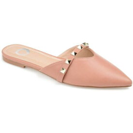 ジュルネ コレクション Journee Collection Womens DREAH Pink Mules Shoes 12 Medium (B M) レディース