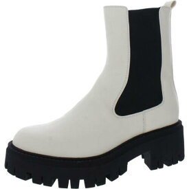 ナインウエスト Nine West Womens Faux Leather Ankle Platform Chelsea Boots Shoes レディース