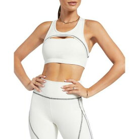 Koral Activewear Womens Summit Blackout Ivory Sports Bra Athletic XS レディース