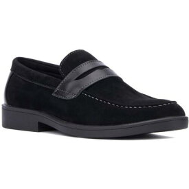 New York & Company Mens Giolle Faux Suede Slip-On Loafers Shoes メンズ