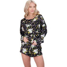 プラッシュ Plush Womens Cozy Comfy Comfortable Two-Piece Pajamas Loungewear レディース