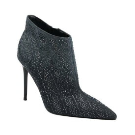 ゲス Guess Womens Fazzie Black Rhinestone Booties Shoes 6 Medium (B M) レディース