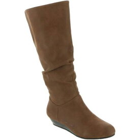 Masseys Womens Jaya Zipper Knee-High Boots Shoes レディース