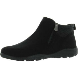 イージー ピリット Easy Spirit Womens Balsim2 Black Ankle Boots Shoes 7.5 Wide (C D W) レディース