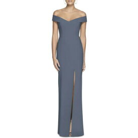 ドレッシーコレクション Dessy Collection by Vivian Diamond Womens Gray Evening Dress Gown 12 レディース