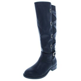 Thalia Sodi Womens Veronika Black Over-The-Knee Boots 8.5 Wide (C D W) レディース