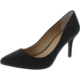 INC Womens Zitah Black Embellished Manmade Pumps Shoes 10 Medium (B M) レディース