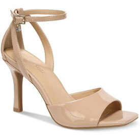 Thalia Sodi Womens Delannie Beige Ankle Strap Shoes 10 Medium (B M) レディース