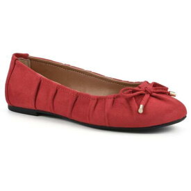 ホワイトマウンテン White Mountain Womens Sakari Red Ballet Loafers Shoes 8.5 Medium (B M) レディース