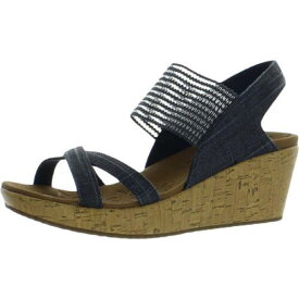 スケッチャーズ Skechers Womens Bverlee- High Tea Padded Insole Wedge Sandals Shoes レディース