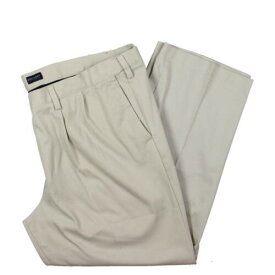 ドッカーズ Dockers Mens Pleated Classic Fit Chino Khaki Pants Trousers Big & Tall メンズ
