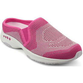 イージー ピリット Easy Spirit Womens Takeknit 2 Pink Knit Mules Shoes 9 Medium (B M) レディース