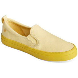 スペリー Sperry Womens Crest TG Yellow Slip-On Sneakers Shoes 11 Medium (B M) レディース