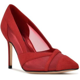 ナインウエスト Nine West Womens Faux Suede Cushioned footbed Dressy Pumps Shoes レディース