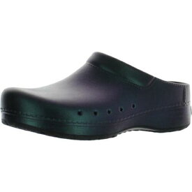 ダンスコ Dansko Womens Kane Molded Black Slip On Clogs Shoes 38 Medium (B M) レディース