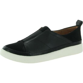 バイオニック Vionic Womens Zinah Black Slip-On Sneakers Shoes 7 Medium (B M) レディース