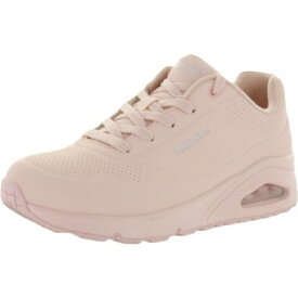 スケッチャーズ Skechers Womens Uno-Frosty Kicks Faux Leather Comfort Sneakers Shoes レディース