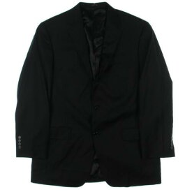 ハート Hart Schaffner Marx Mens Black Wool Classic Fit Suit Jacket 42R メンズ