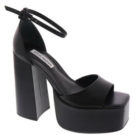 メデン Steve Madden Womens KASSIANI Black Platform Heels Shoes 5 Medium (B M) レディース