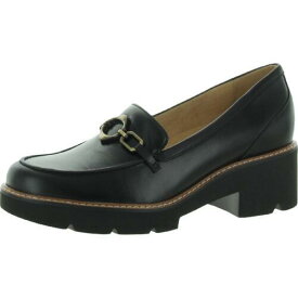 ナチュラライザー Naturalizer Womens Dylan Black Loafer Heels Shoes 9.5 Medium (B M) レディース