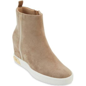 ディーケーエヌワイ DKNY Womens Cali Wedge Taupe Fashion Sneakers Shoes 9 Medium (B M) レディース