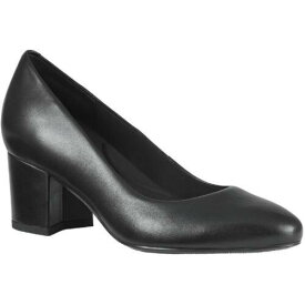 イージー ピリット Easy Spirit Womens Cosma Black Leather Pumps Shoes 8 Medium (B M) レディース