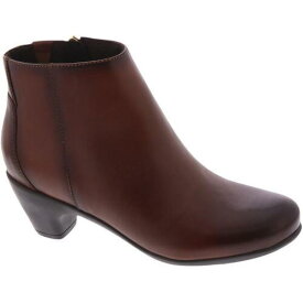 イージー ピリット Easy Spirit Womens Leather Block Heel Casual Ankle Boots Shoes レディース