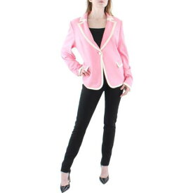 ディーケーエヌワイ DKNY Womens Pink Suit Separate Office One-Button Blazer Jacket 16 レディース