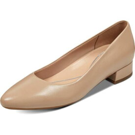 イージー ピリット Easy Spirit Womens Caldise Beige Block Heels Shoes 6.5 Wide (C D W) レディース