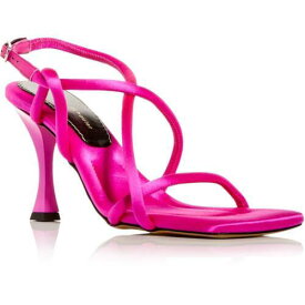 Proenza Schouler Womens Raso Pink Strappy Sandals 38 Medium (B M) レディース