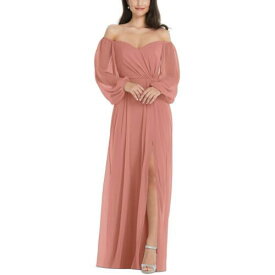 ドレッシーコレクション Dessy Collection by Vivian Diamond Womens Pink Evening Dress Gown 2 レディース