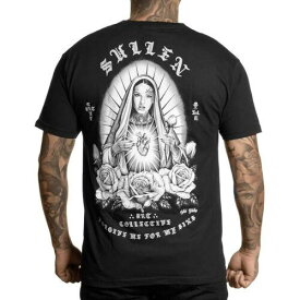 Sullen Men's Mother Mary Standard Black Short Sleeve T Shirt Clothing Apparel... メンズ