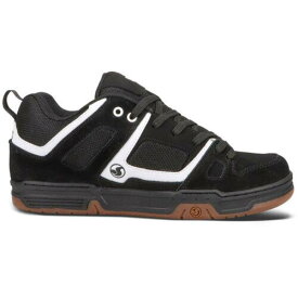 ディーブイエス DVS Men's Gambol Black White Gum Low Top Sneaker Shoes Clothing Apparel Skate... メンズ