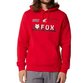 フォックス Fox Racing Men's Fox X Honda Flame Red Pullover Hoodie Clothing Apparel Moto ... メンズ