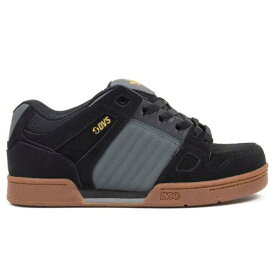 ディーブイエス DVS Men's Celsius Low Top Sneaker Shoes Black Char Gum Nubuck Clothing Appare... メンズ