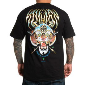 Sullen Men's Metal Cat Standard Black Short Sleeve T Shirt Clothing Apparel T... メンズ