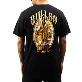 Sullen Men's Descend Premium Black Short Sleeve T Shirt Clothing Apparel Tatt... メンズ