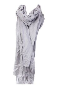 Macys Silver Lightweight Oversized Pashmina Wrap レディース