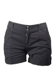 INC Inc International Concepts Deep Black Essential Cuffed Twill Shorts 2 レディース