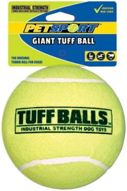 Petsport USA PetSport Giant Tuff Ball Dog Toy 4 Inch Safe for Teeth メンズ
