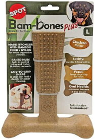 Spot Bambone Plus Chicken Dog Chew Toy Large 1 count ユニセックス