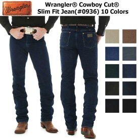 ラングラー Wrangler Men's 0936 Cowboy Cut Slim Fit Jeans メンズ
