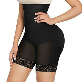 FeelinGirl Butt Lifter Shapewear Panties Tummy Control Body Shaper Shorts High レディース